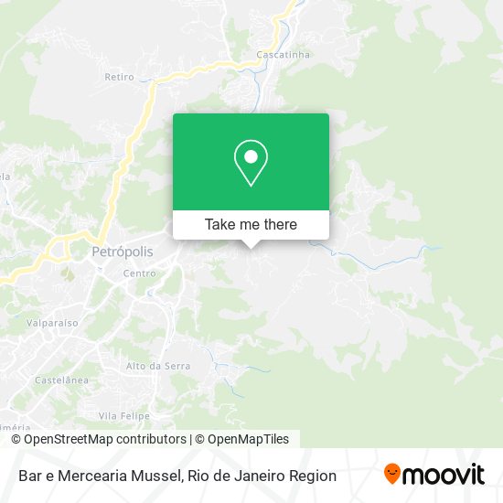 Bar e Mercearia Mussel map