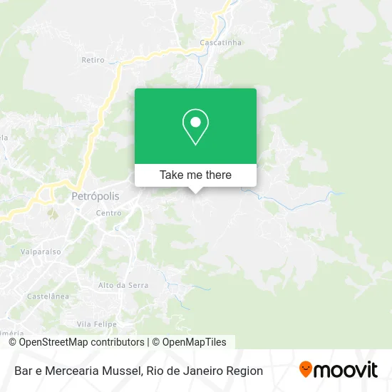 Bar e Mercearia Mussel map