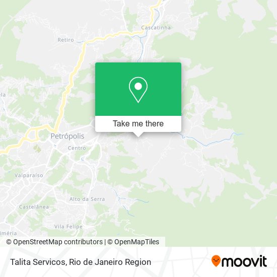 Talita Servicos map
