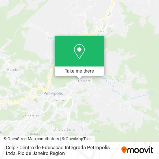Ceip - Centro de Educacao Integrada Petropolis Ltda map