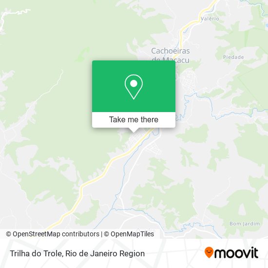 Trilha do Trole map