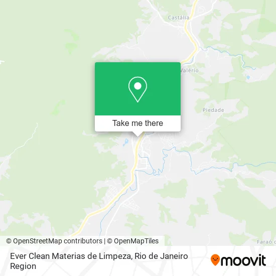Ever Clean Materias de Limpeza map