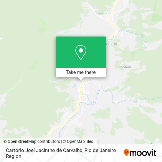 Cartório Joel Jacintho de Carvalho map