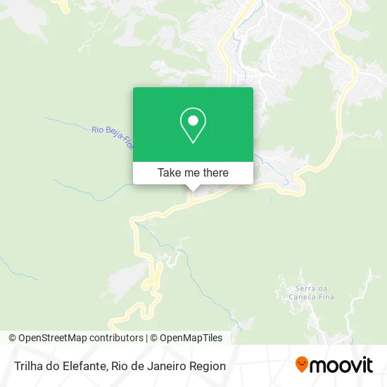 Trilha do Elefante map