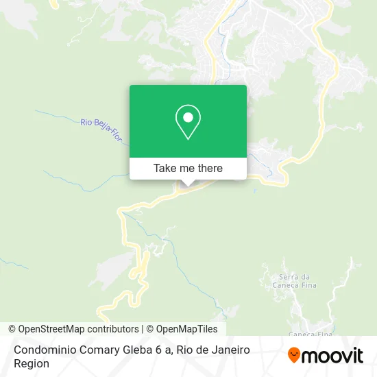 Condominio Comary Gleba 6 a map