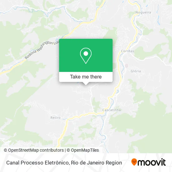 Canal Processo Eletrônico map