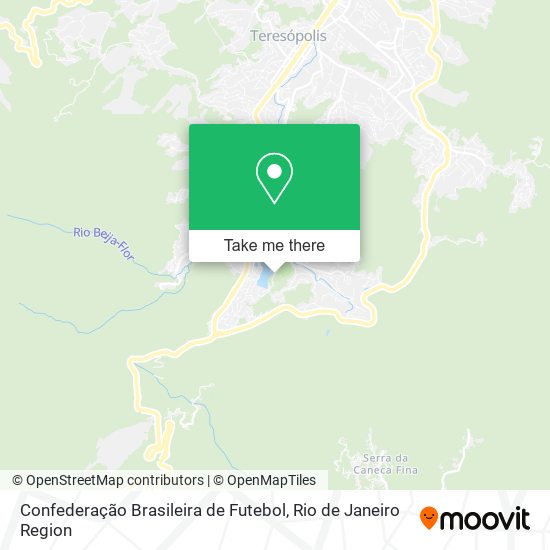 Confederação Brasileira de Futebol map