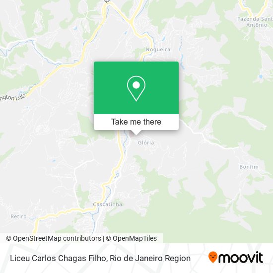 Liceu Carlos Chagas Filho map