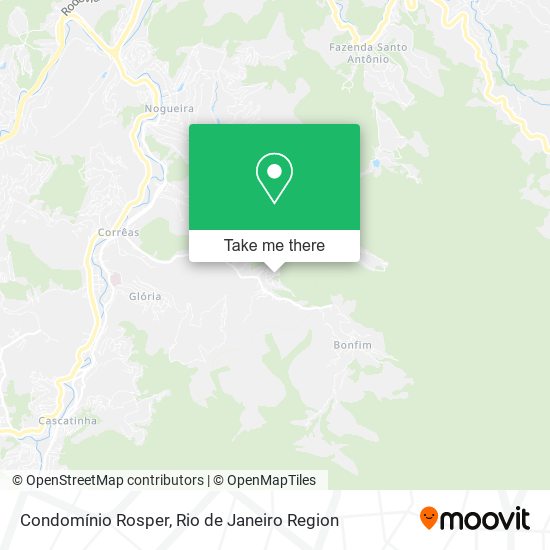 Condomínio Rosper map