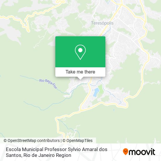 Escola Municipal Professor Sylvio Amaral dos Santos map