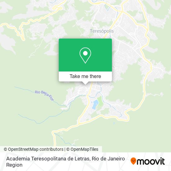 Academia Teresopolitana de Letras map