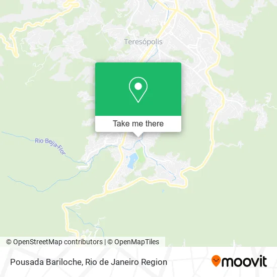 Pousada Bariloche map