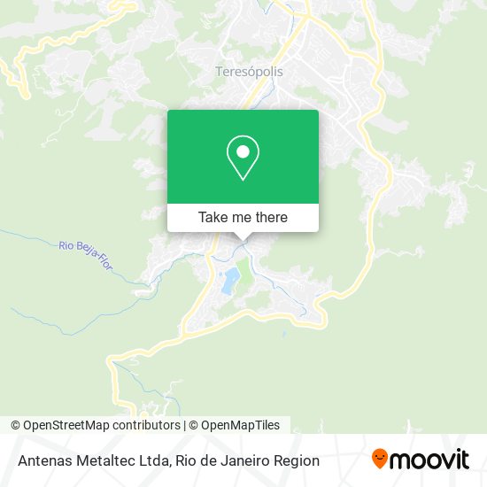 Antenas Metaltec Ltda map
