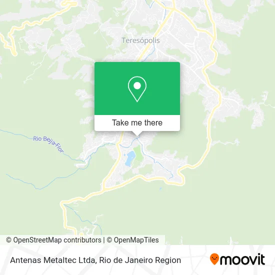 Antenas Metaltec Ltda map