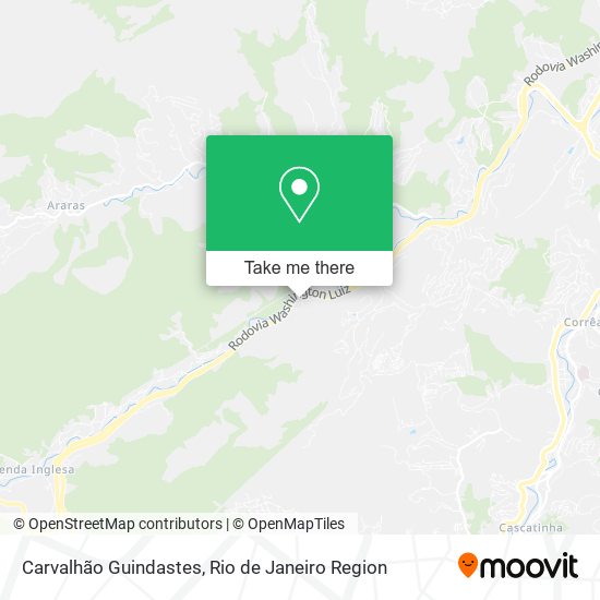 Carvalhão Guindastes map