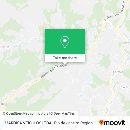 MARDISA VEÍCULOS LTDA. map