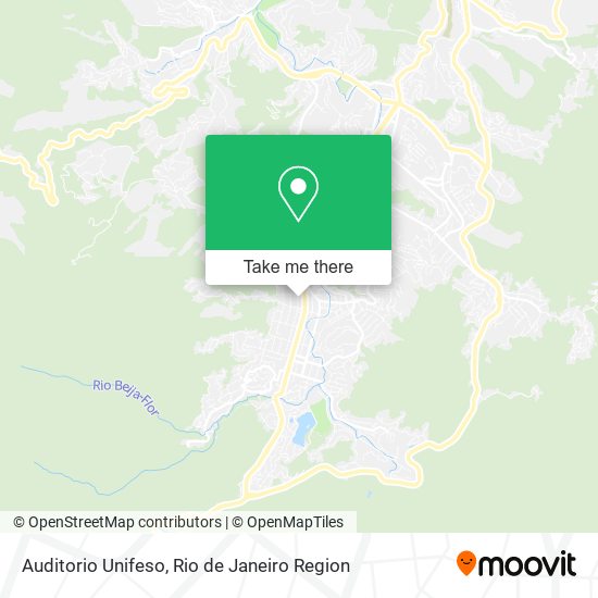 Auditorio Unifeso map