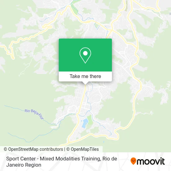Sport Center - Mixed Modalities Training map