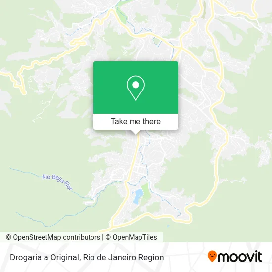 Drogaria a Original map