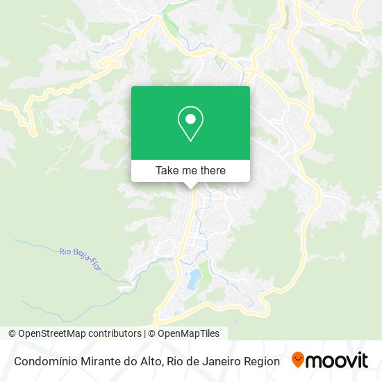 Condomínio Mirante do Alto map