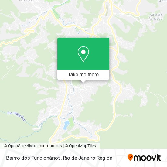 Bairro dos Funcionários map