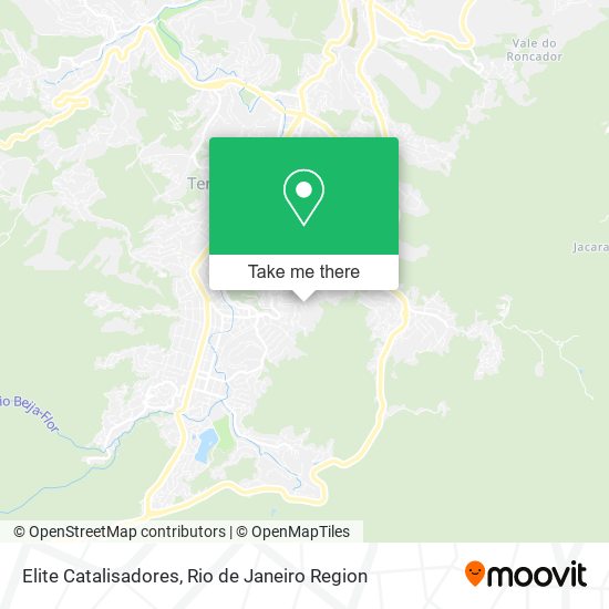 Elite Catalisadores map