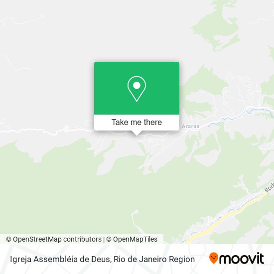 Mapa Igreja Assembléia de Deus