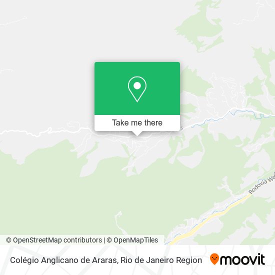 Colégio Anglicano de Araras map