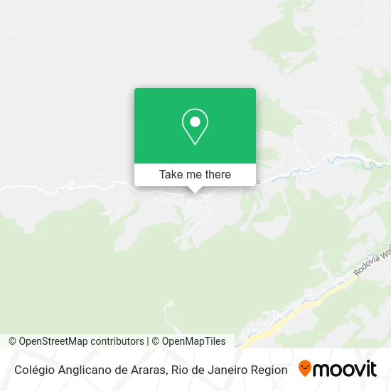 Colégio Anglicano de Araras map