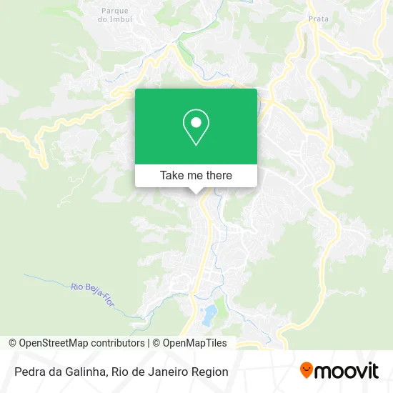Pedra da Galinha map