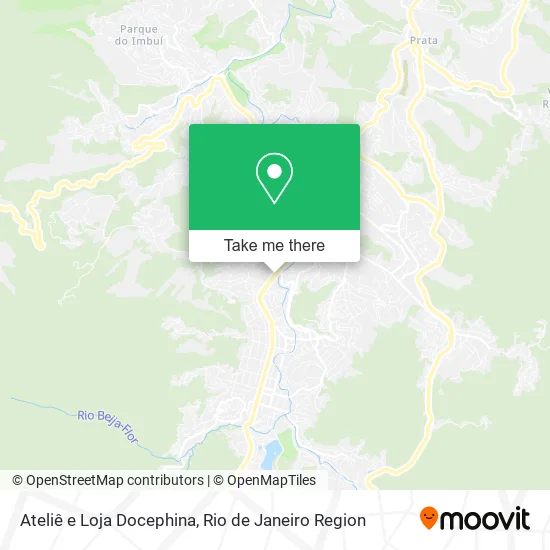 Ateliê e Loja Docephina map