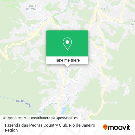 Fazenda das Pedras Country Club map