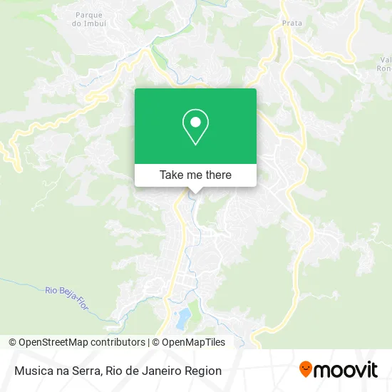 Musica na Serra map