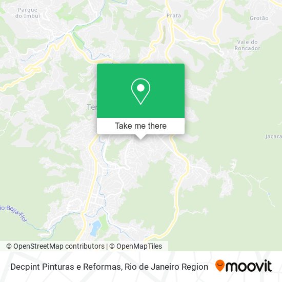 Decpint Pinturas e Reformas map