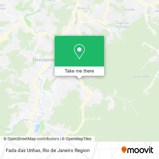 Fada das Unhas map