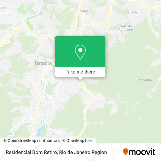 Residencial Bom Retiro map