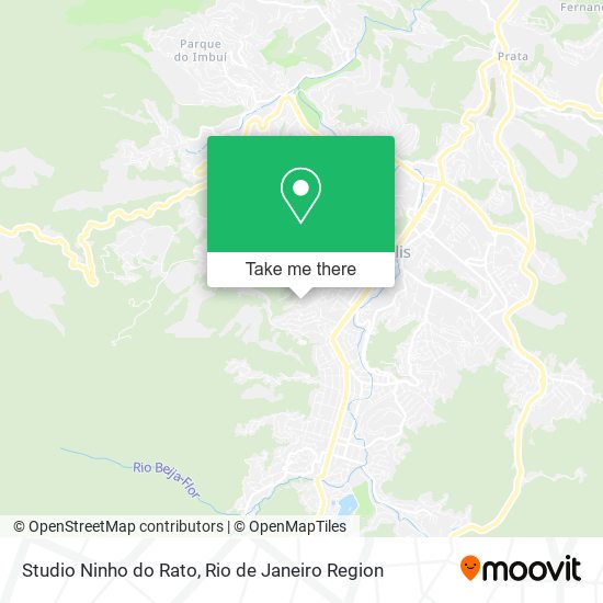 Studio Ninho do Rato map