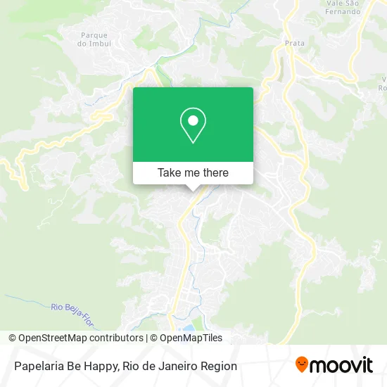 Papelaria Be Happy map