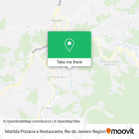 Matilda Pizzaria e Restaurante map