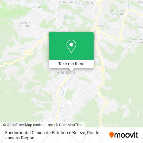 Fundamental Clinica de Estetica e Beleza map