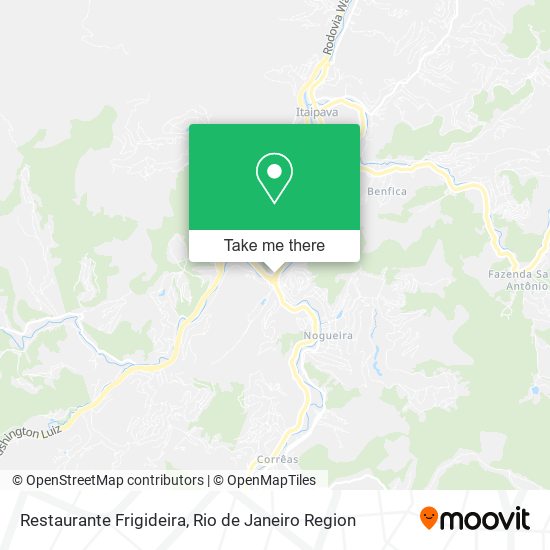 Mapa Restaurante Frigideira