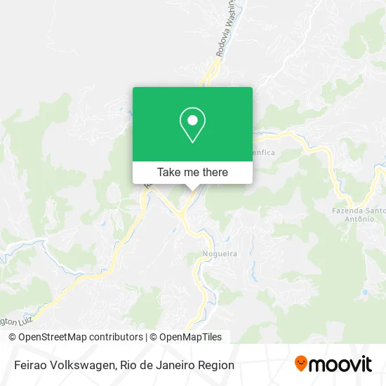 Feirao Volkswagen map
