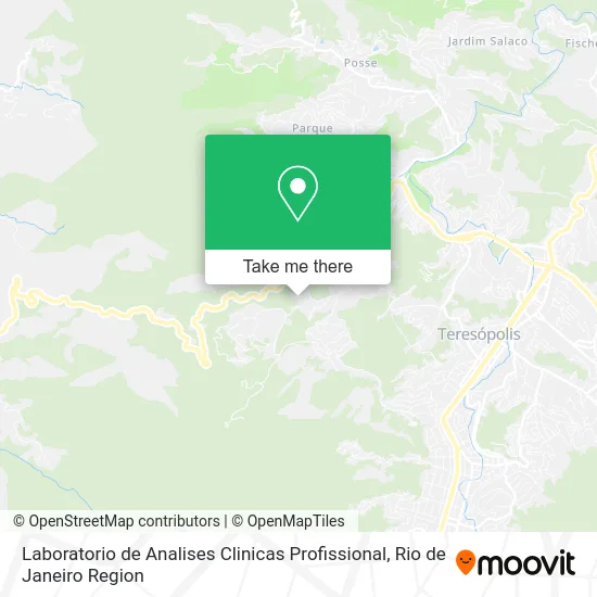 Laboratorio de Analises Clinicas Profissional map