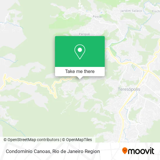 Condomínio Canoas map