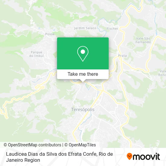 Laudicea Dias da Silva dos Efrata Confe map