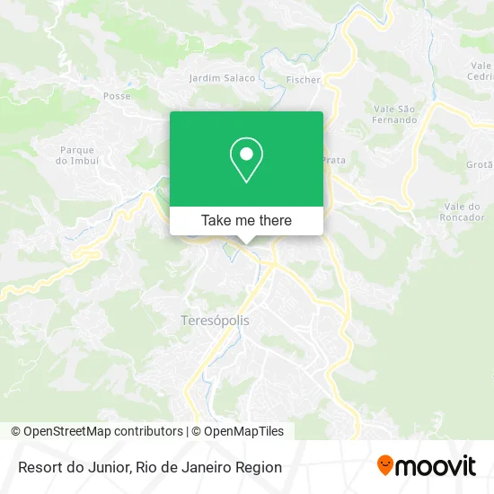 Resort do Junior map