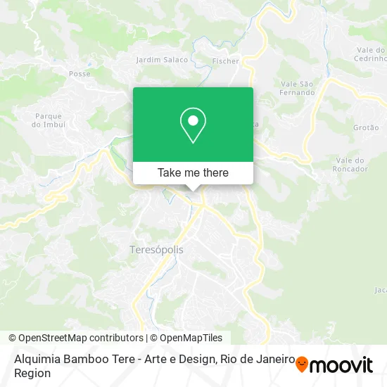 Alquimia Bamboo Tere - Arte e Design map