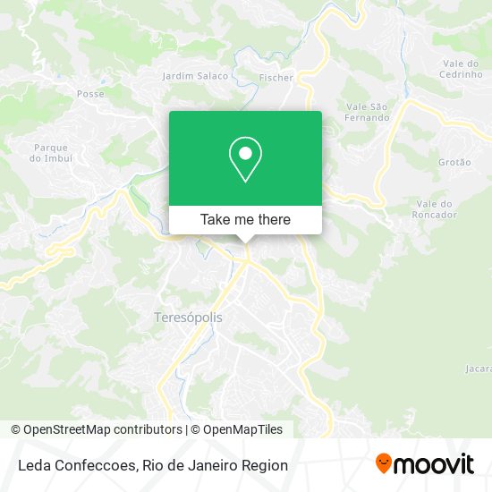 Leda Confeccoes map