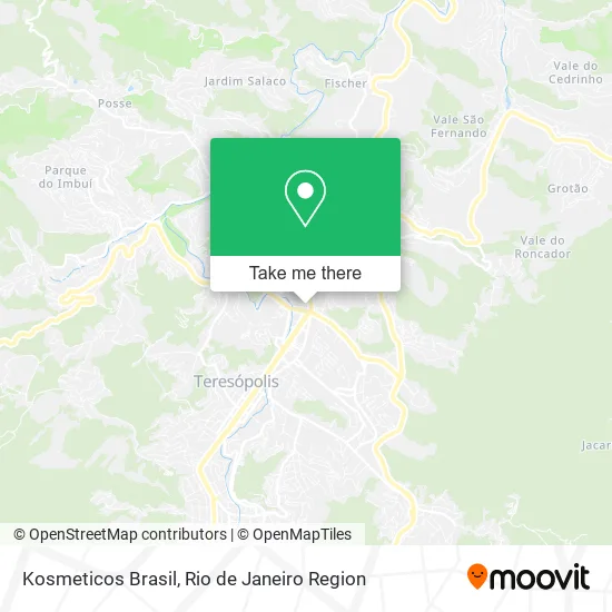 Kosmeticos Brasil map