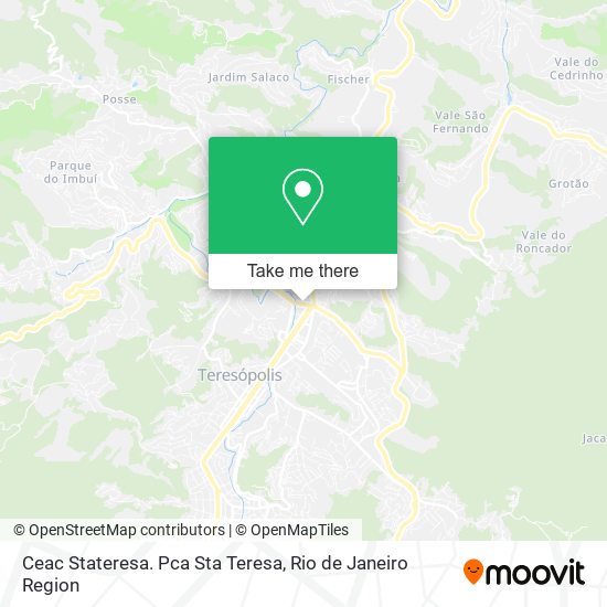 Ceac Stateresa. Pca Sta Teresa map
